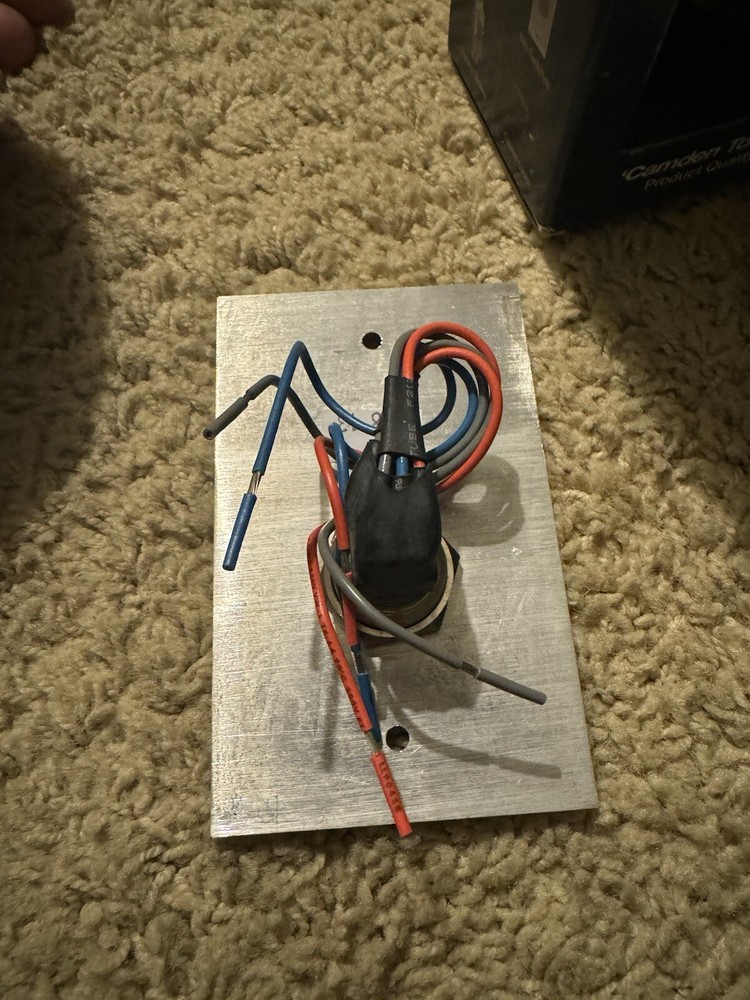 Camden Door Controls Vandal Resistant Mechanical Push/Exit Switch CM-9080