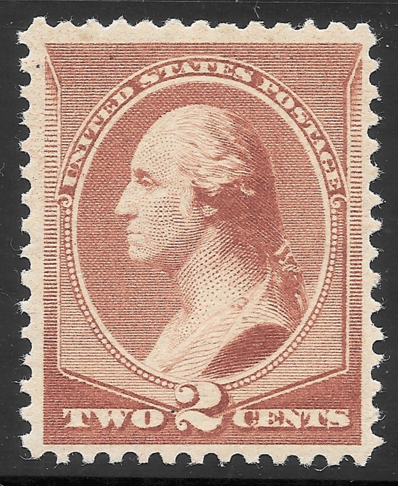 MH Scott #210* Washington 2c Stamp w/PSE Certificate