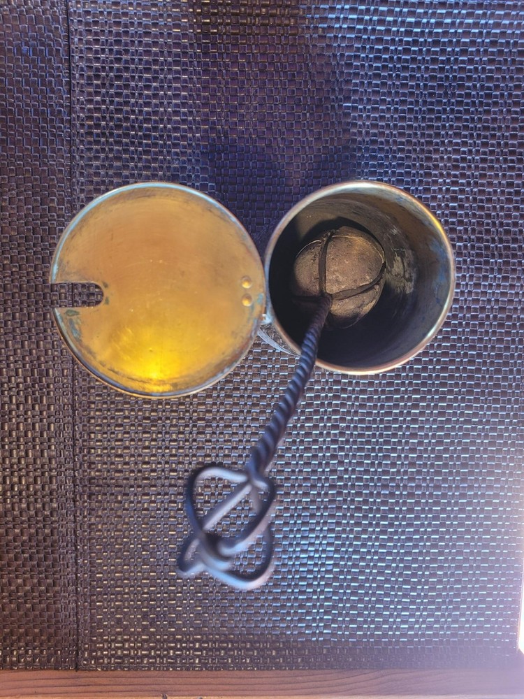 Antique Cape Cod Shop Brass Fire Starter