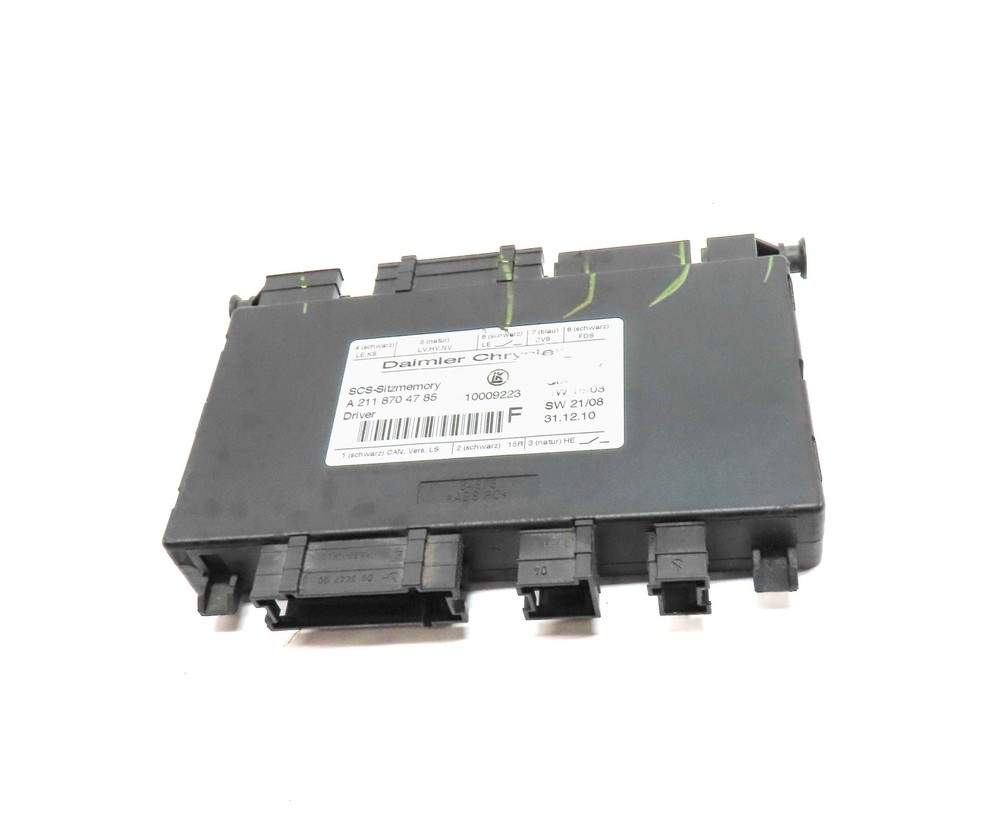 2011 MERCEDES GL450 (X164) FRONT LEFT DRIVER MEMORY SEAT CONTROL MODULE