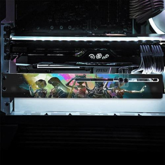 Custom RGB GPU Support Bracket (Addressable RGB Controller Kit Included)