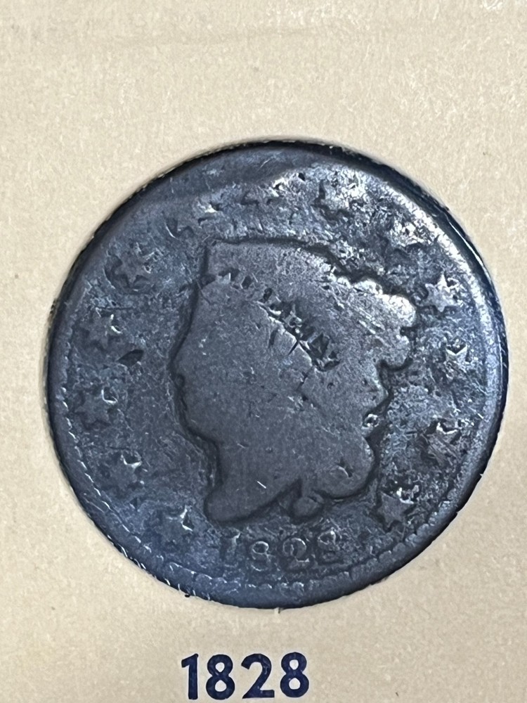 1828 Large Cent - Small Date