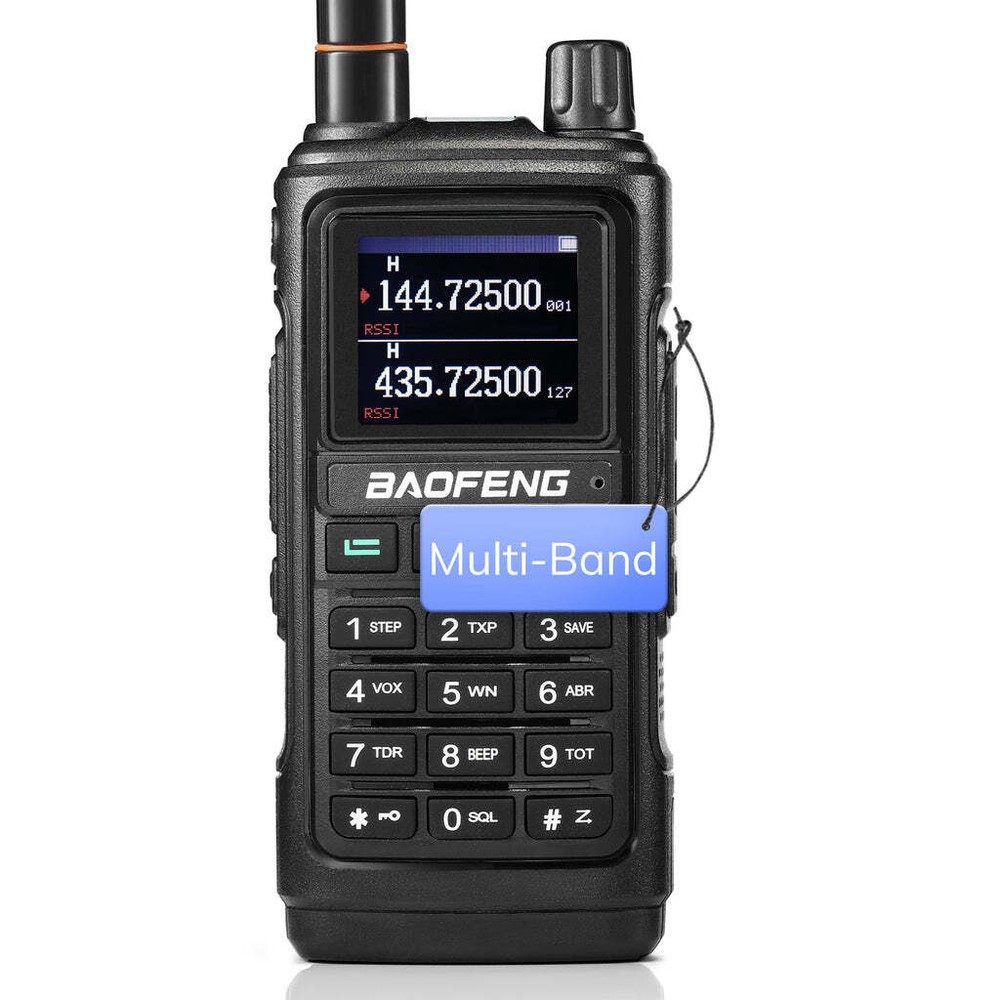 Baofeng UV-17R PLUS, Multi-Band, With Programming Cable & Extra Long Antenna