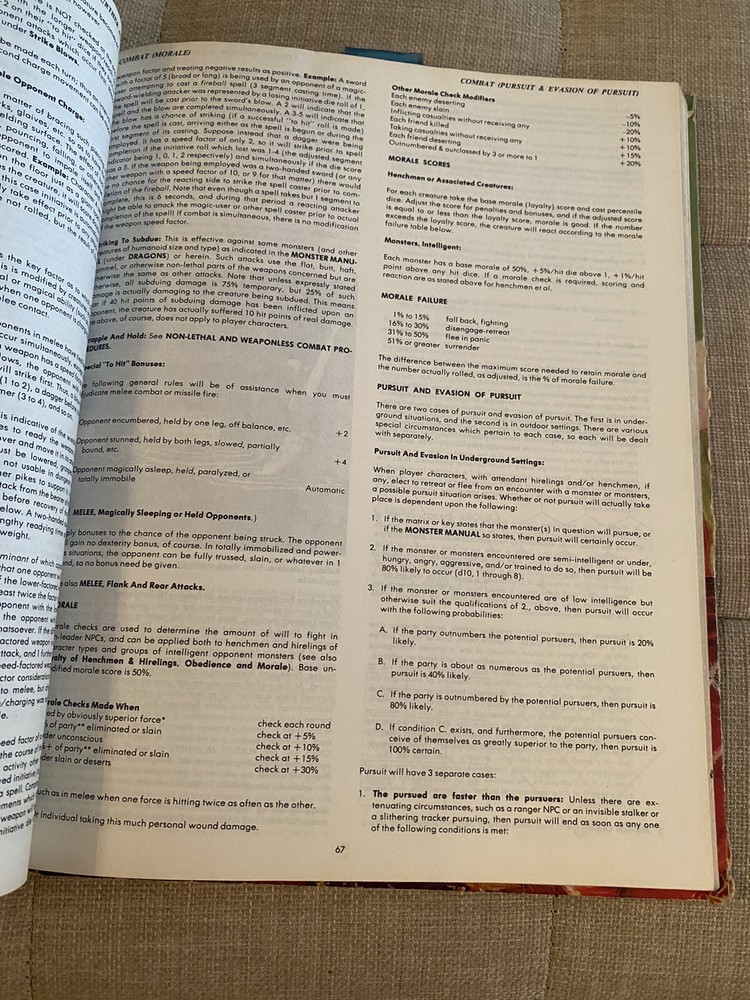 AD&D Dungeon Masters Guide