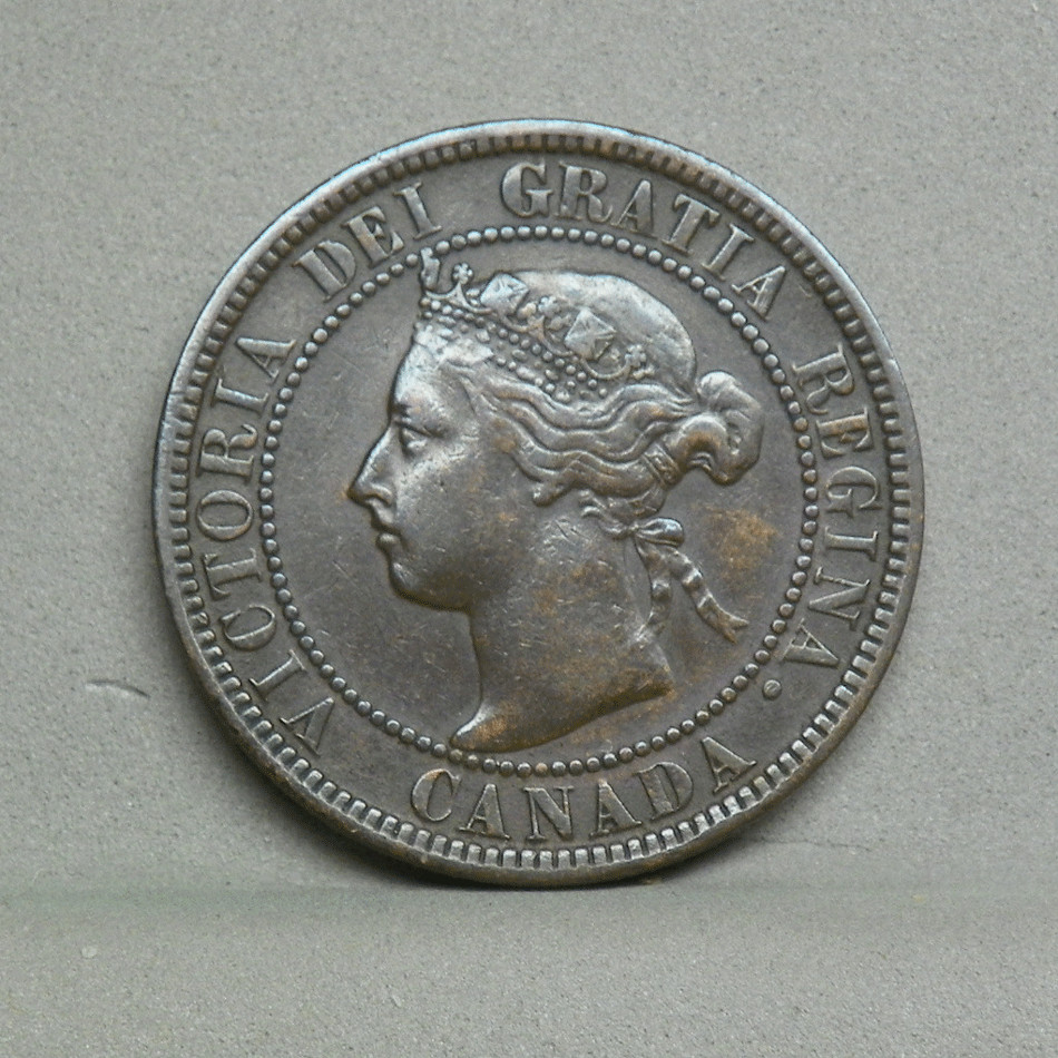 1900 CANADA 1 CENT,  VF (ACC#34)