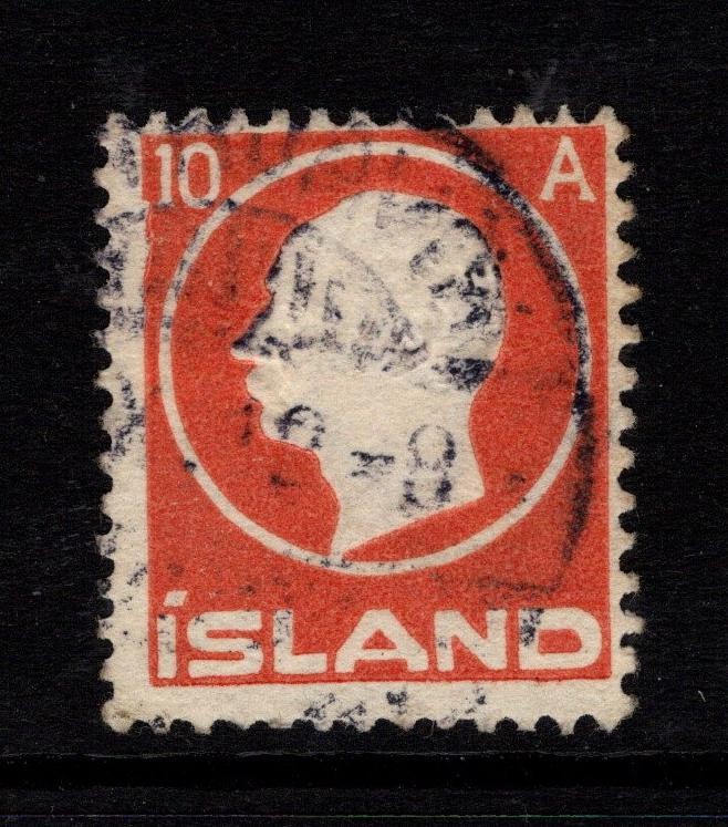 Iceland SC# 93 Used - S48263