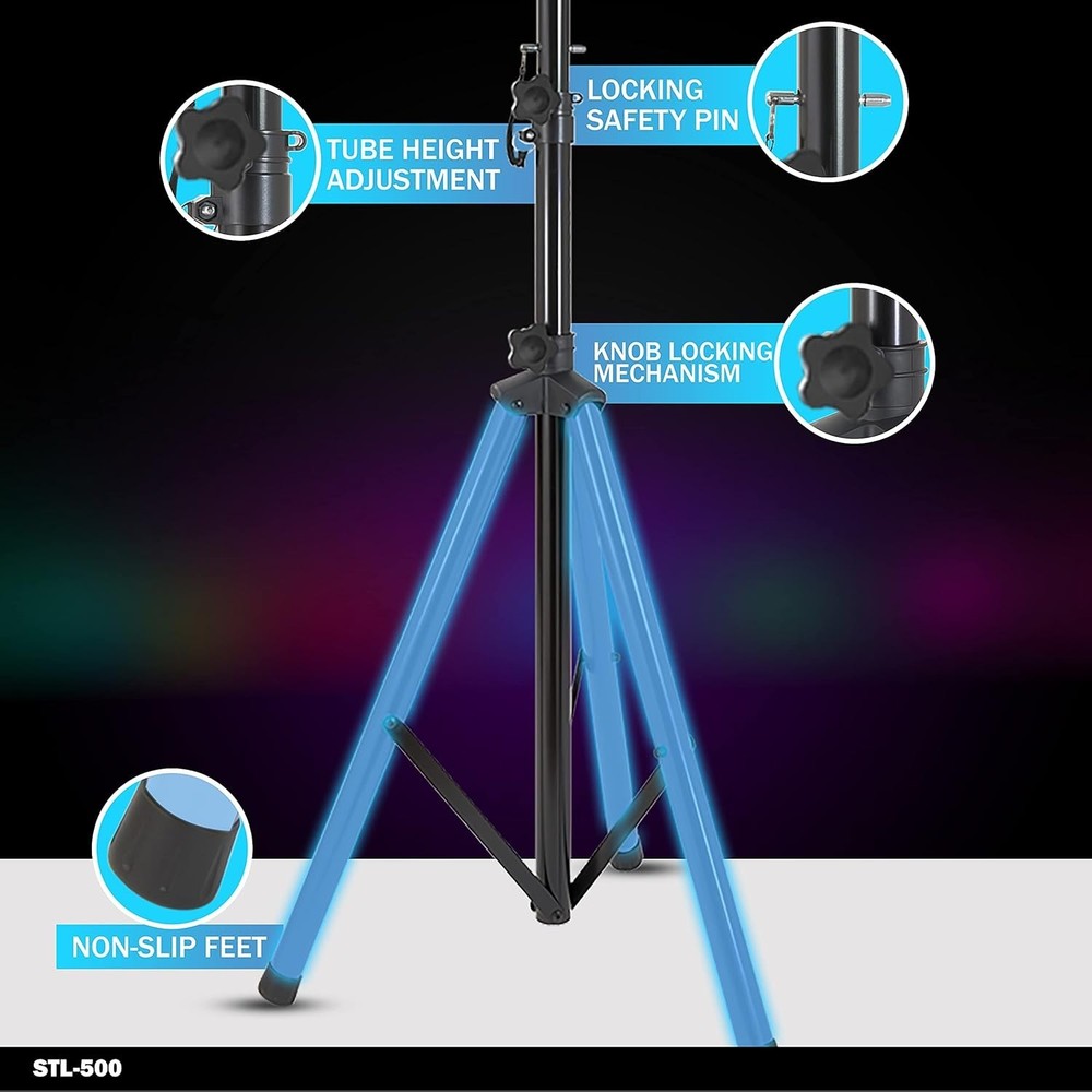 Gemini STL-500 Lighted Speaker Stand