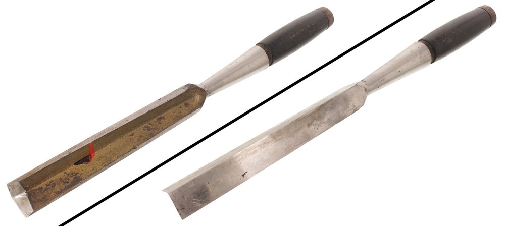Founder's Grade 1" P.S. & W. Socket Corner Chisel with Ring Handle- mjdtoolparts