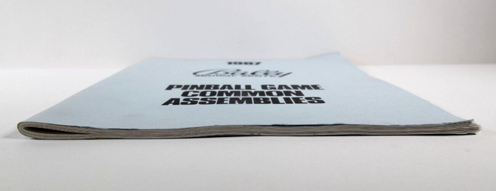 Bally (Midway-Sente) 1987 Pinball Game Common Assemblies Book