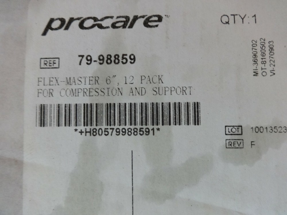 DJO Flex-Master Clip Closure Compression Bandage- 6" X 11 Yds 79-98859 (2/each)