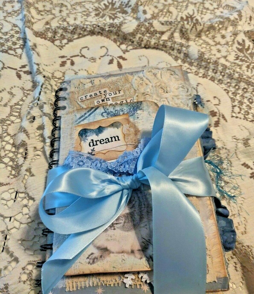 Winter's Tale Cinch Book Journal Handmade