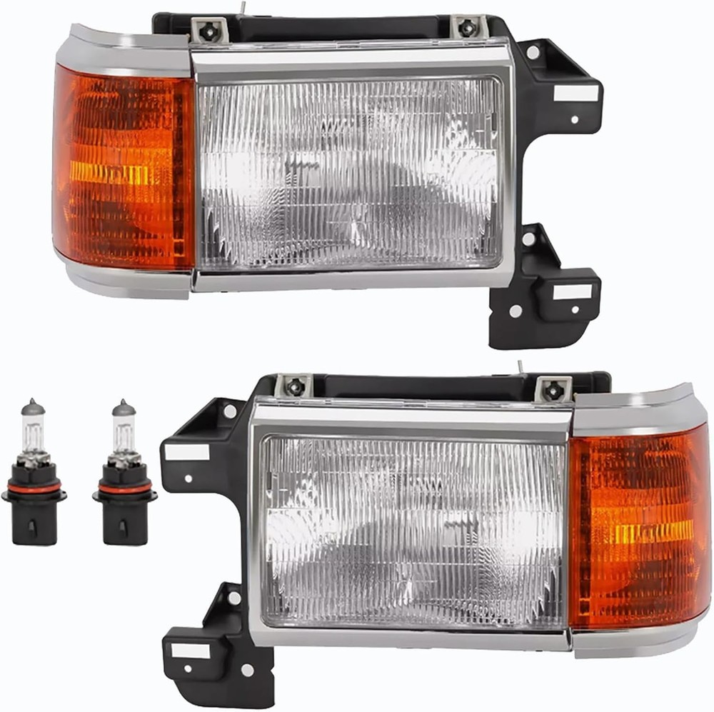 Ford Bronco Headlights 1987-1991 Pair