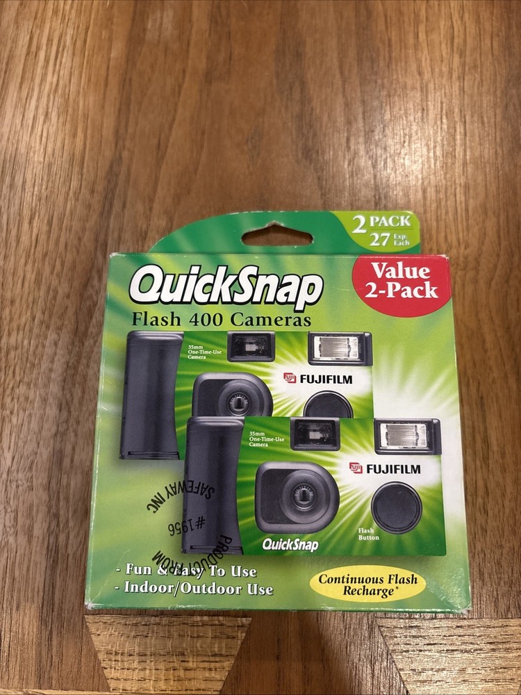 Fujifilm QuickSnap Flash 400 Single Use Camera Exp. 10/2008