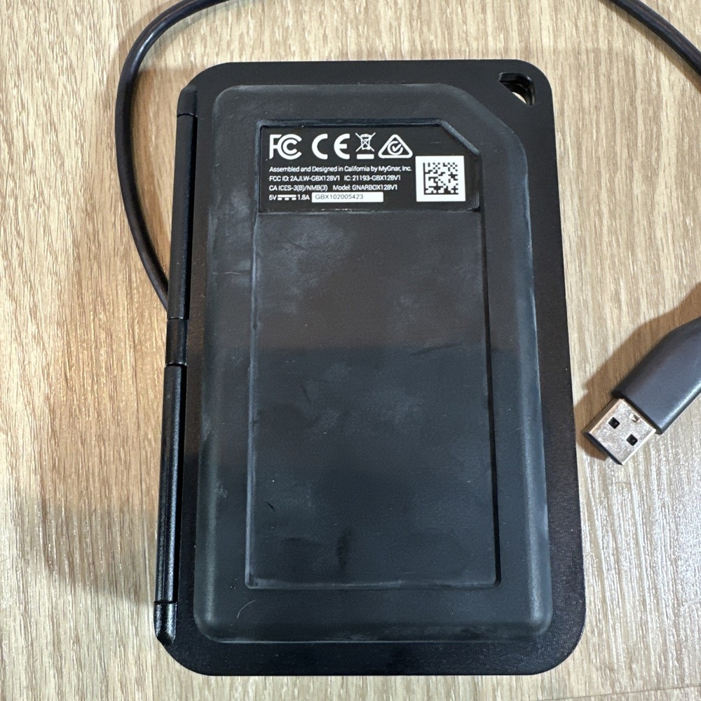 GNARBOX 128V1 - Portable Backup & Editing System for Any Camera, 128GB