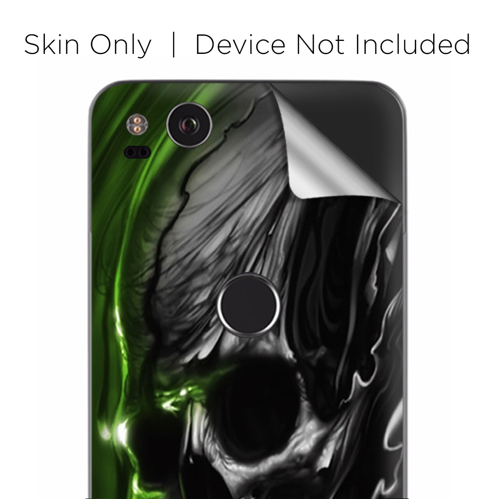 Google Pixel 2 Skins Decal Wrap Dark Skull