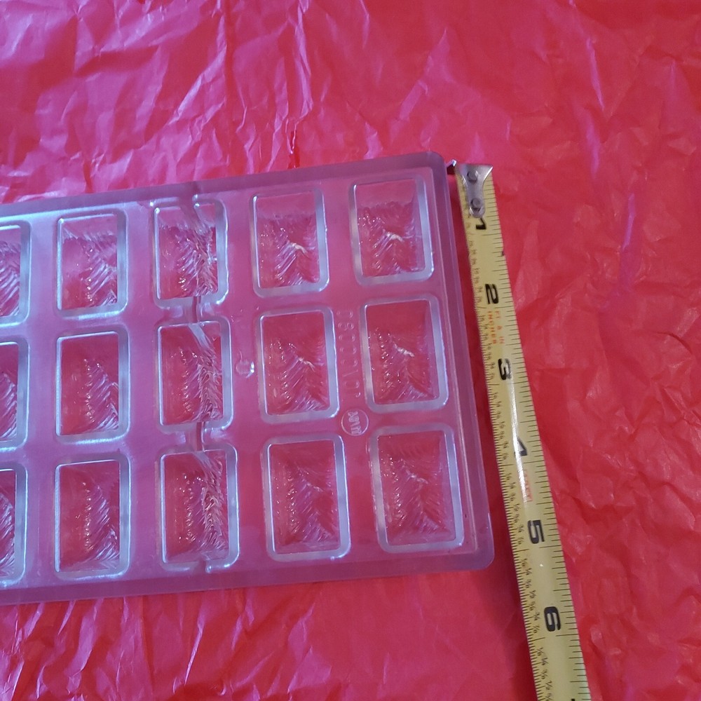 Vintage Candy Chocolate Mold Pro Decorative Rectangles Agathon Bottrop Germany