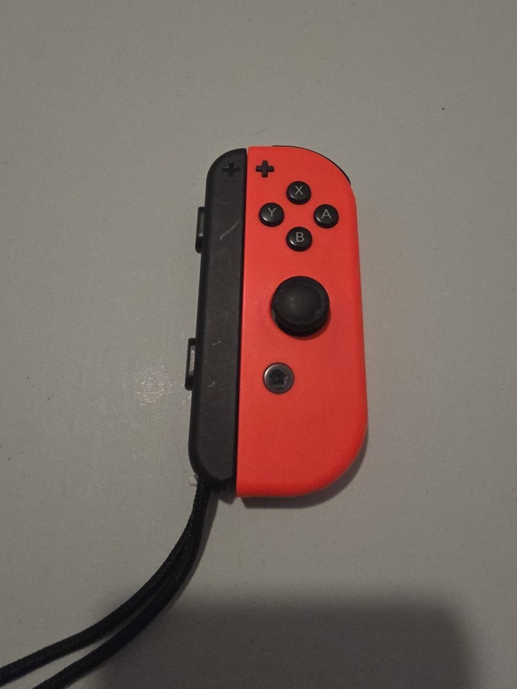 Nintendo Switch Neon Blue & Red Joy-Con Controller W/Straps OEM - Tested Working