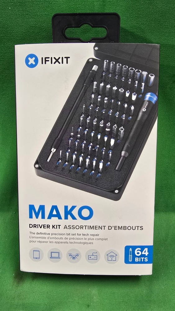 iFixit IF1452994 Mako Driver Kit - 64 Precision Bits NEW (E8)