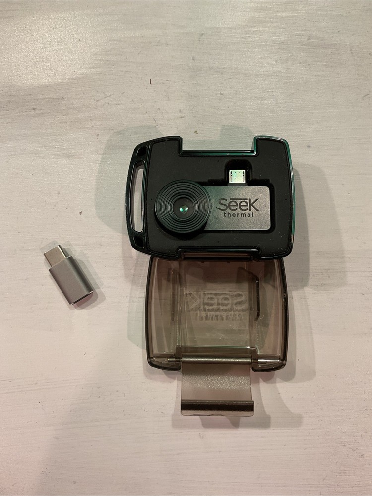 Seek Thermal Compact Thermal Imaging Camera - Micro USB & USB C Adapter