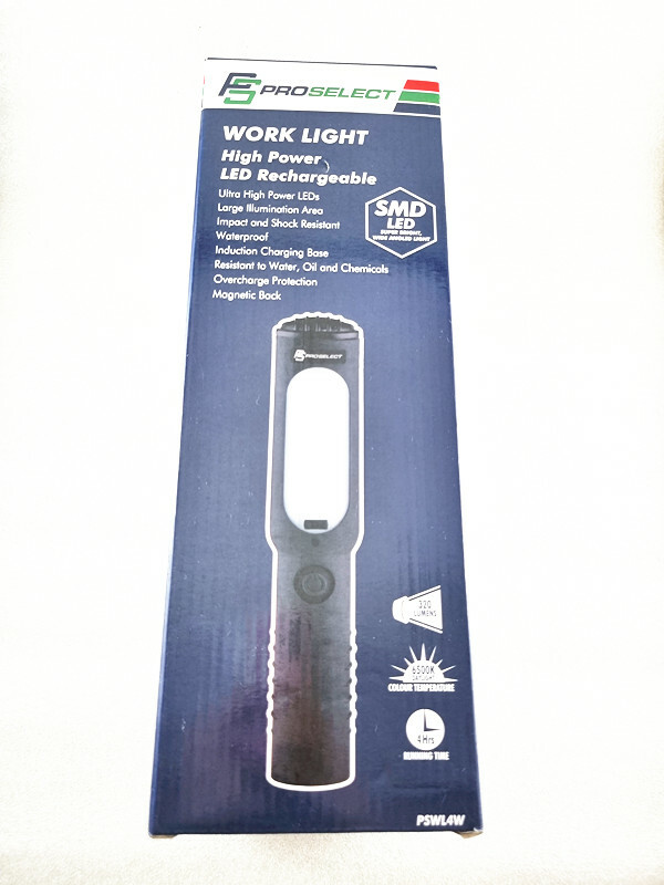 Rechargeable LED Handheld Work Light, COB LED Inspetion Light for Workshop, car
