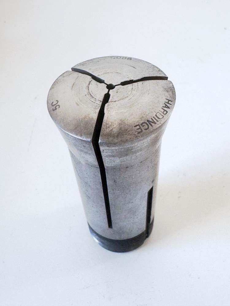 .086" HARDINGE 5C Round Collet External & Internal Threads USA
