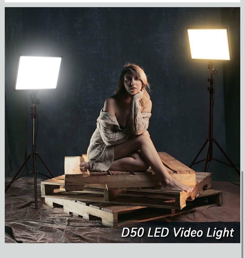 LED Video Light Panel For Streaming