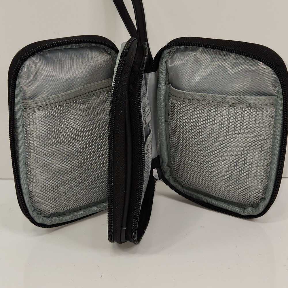 Boona Double Zippered Travel Storage Case - New Without Tags
