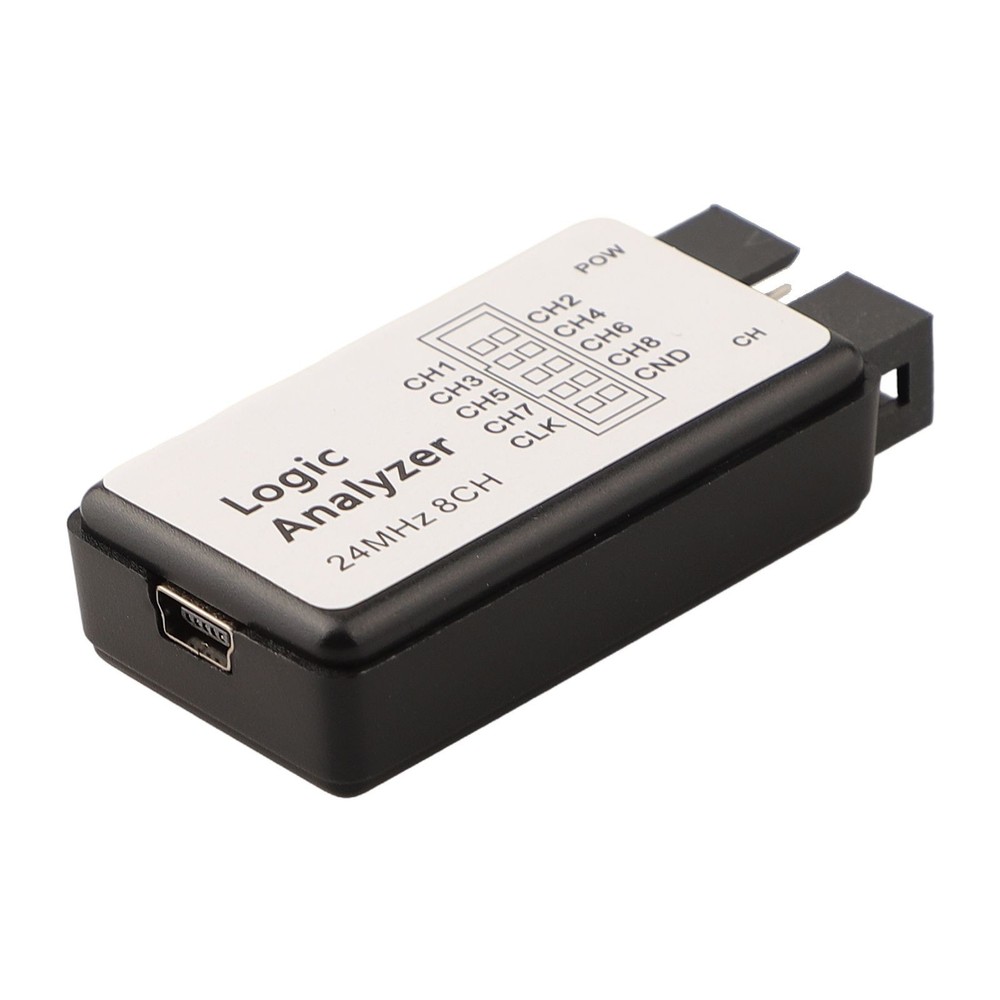 USB Logic Analyzer 24M Sampling 8 Channels Microcontroller Debugging Tool