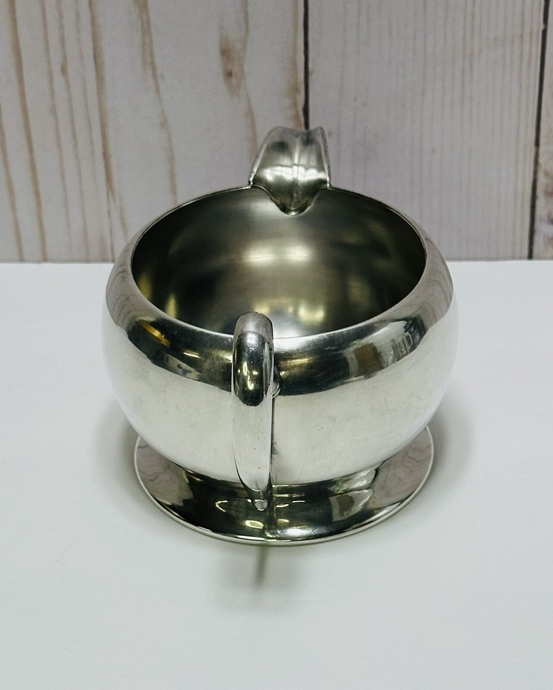 Vintage Academy Silver On Copper Creamer