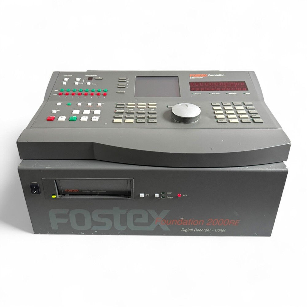 Fostex Foundation 2000 Digital Recorder / Editor 2000RE Remote Studio Multitrack