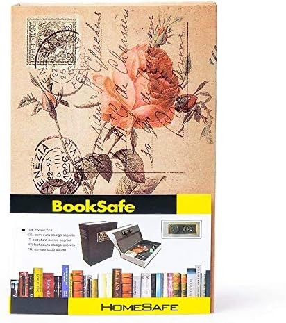 Combination Lock Book Safe Hidden Storage