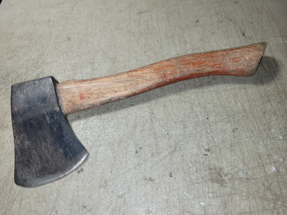 vintage plumb Permabond hatchet axe good user tool