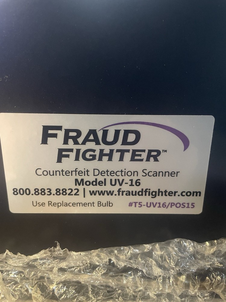Fraudfighter Counterfeit detection scanner