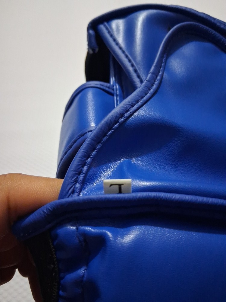 Large Boxing Helmet Color Blue