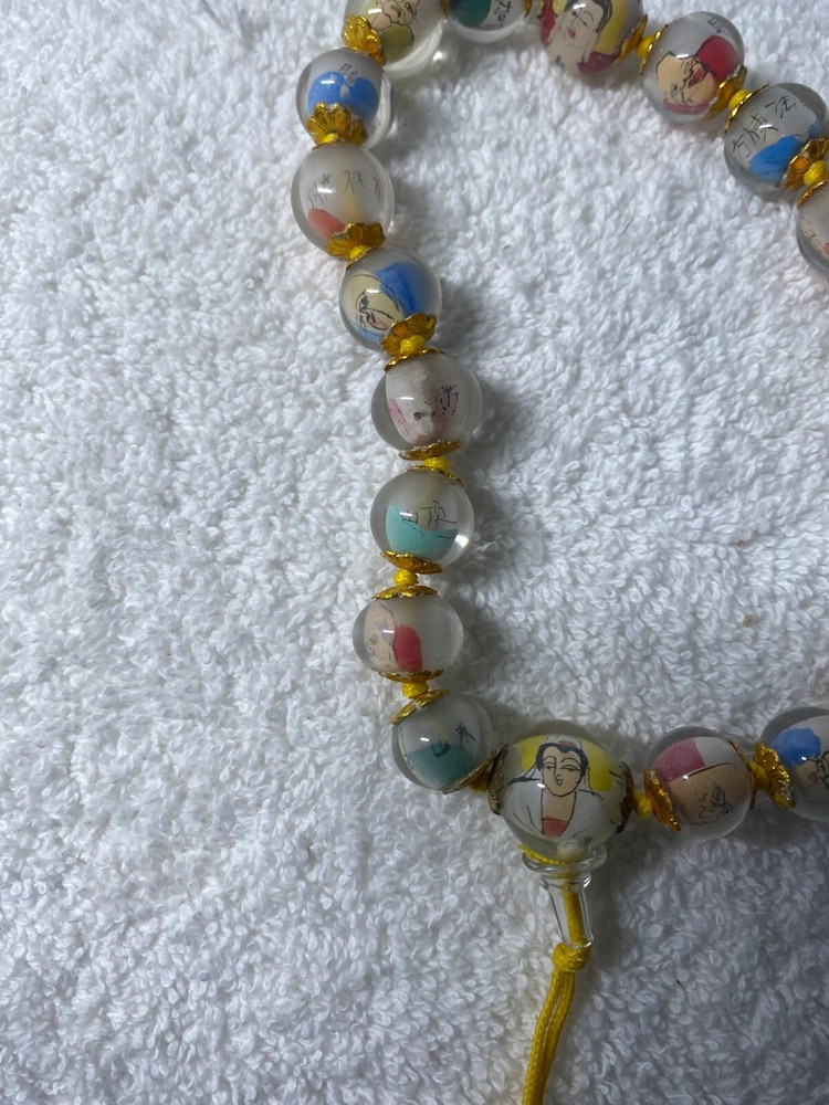 ASIAN CHARM TYPE PIECE MAYBE CARTOON CHARACTERS