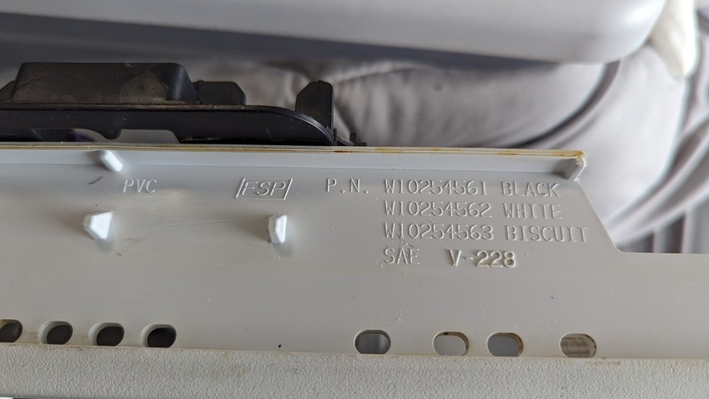 Dishwasher Control Panel ONLY W10254562