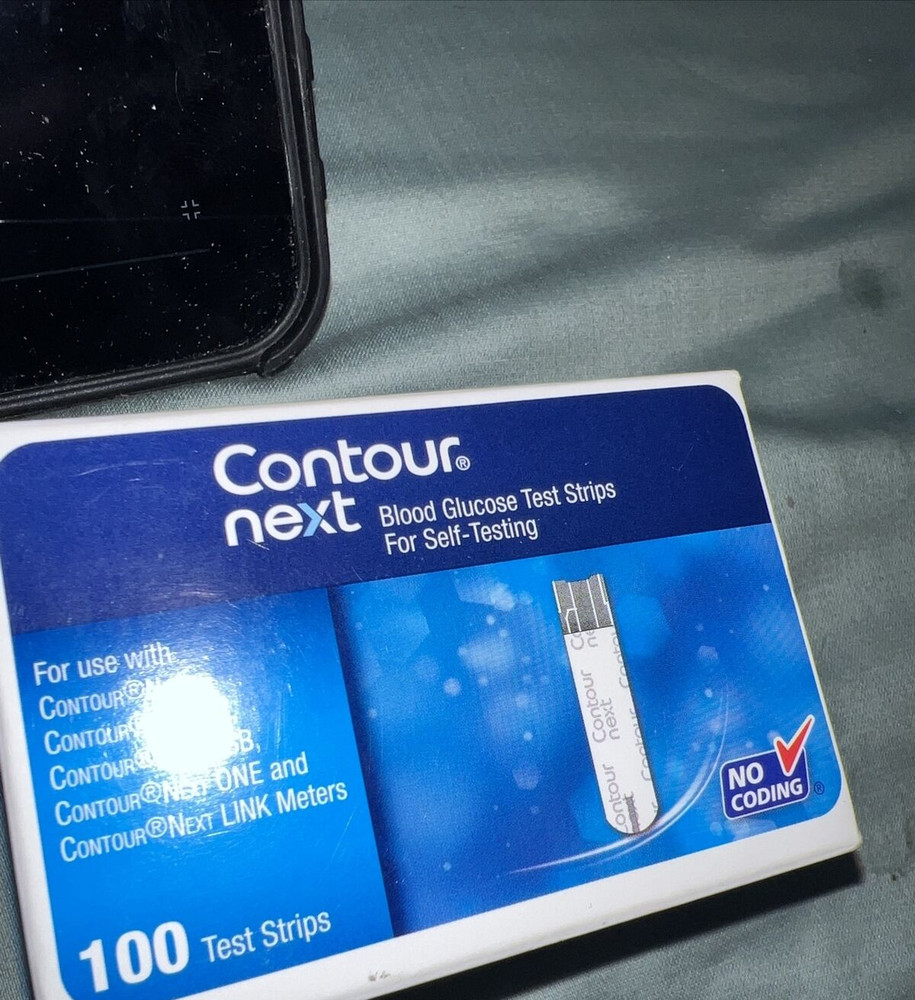 400 Contour-Next Glucose Test Strips, 100x4 Count. Exp2026--wow