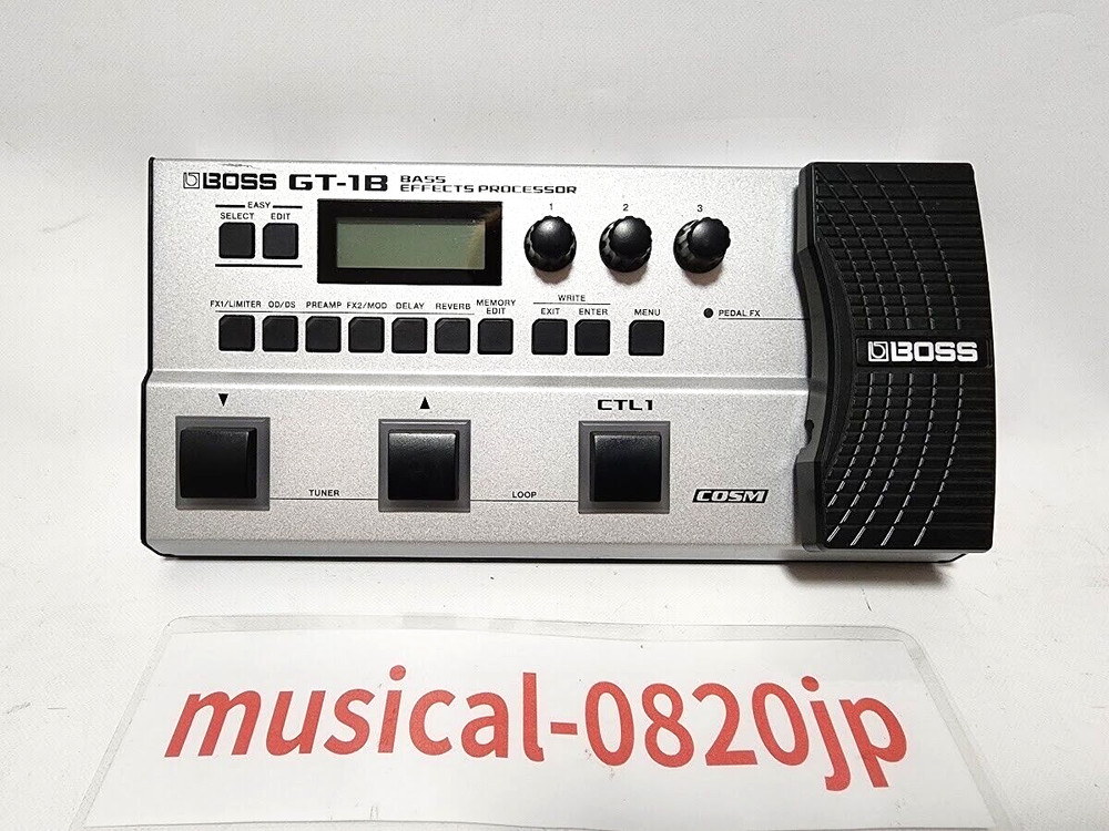 Boss GT-1B Bass Processor Multi Effects