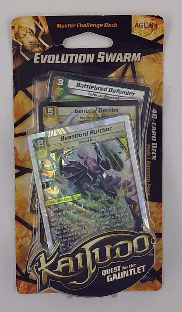 Kaijudo CCG: QUEST FOR THE GAUNTLET - EVOLUTION SWARM 40 CARD CHALLENGE DECK