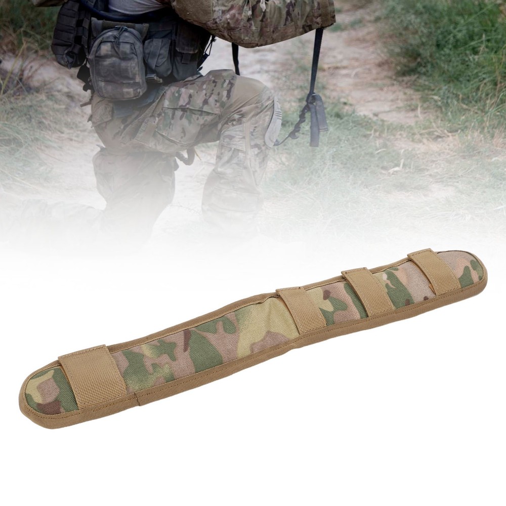 (Camouflage)Molle Strap Shoulder Strap Paddinging Pad Detachable FF