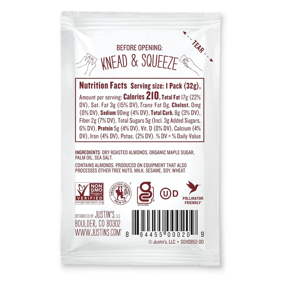 , Maple Almond Butter, 1.15 Oz