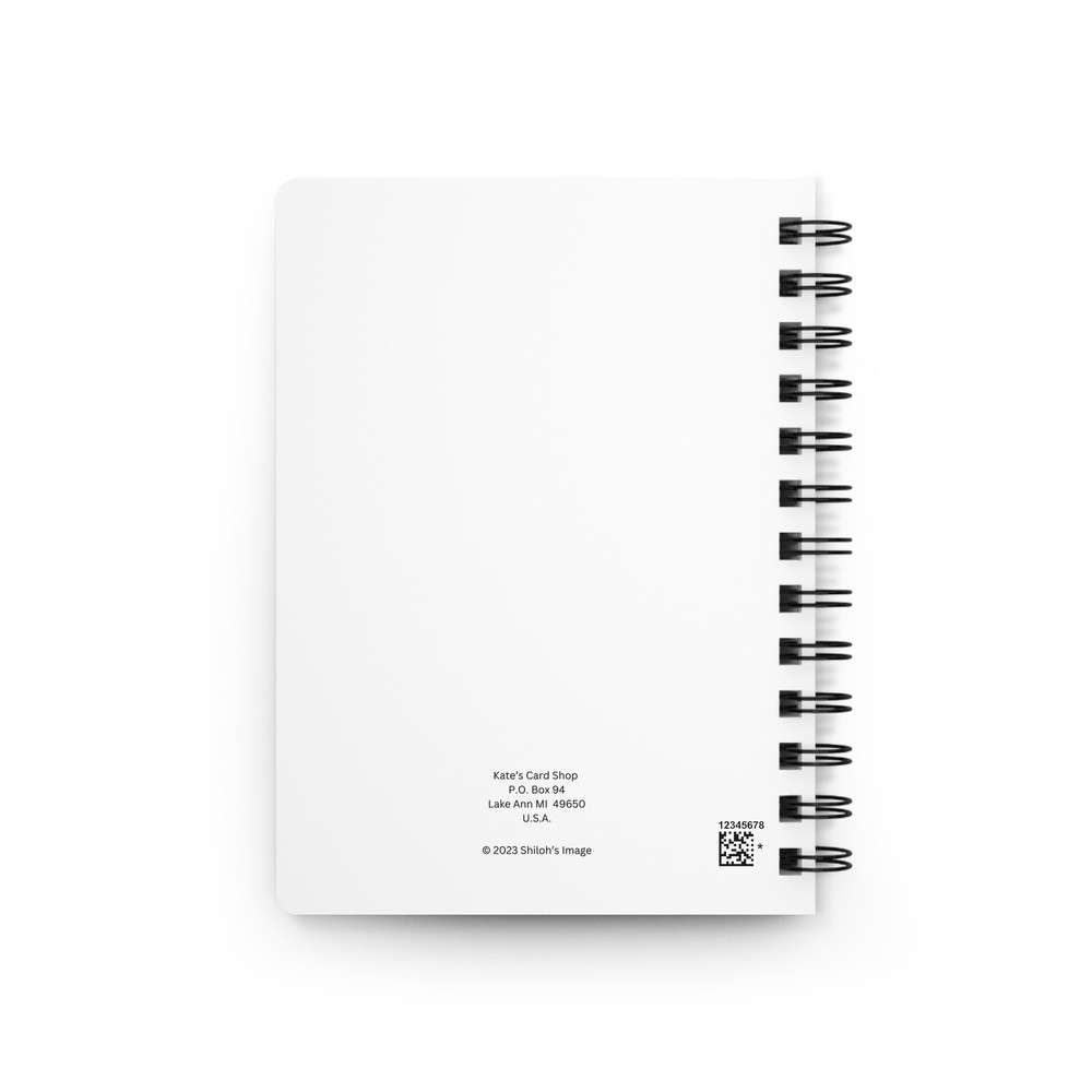 Orange Tabby Cat Spiral Bound Journal