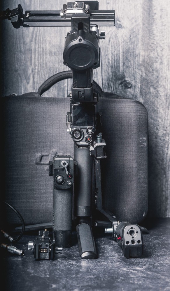 DJI RS4 Pro Gimbal Stabilizer + Accessories Bundle — Excellent Condition