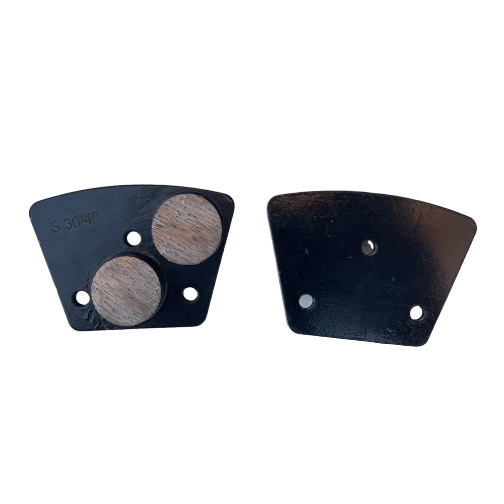 18 Pack Diamond Grinder Tooling for Concrete Floor Grinders Medium Bond 30 Grit