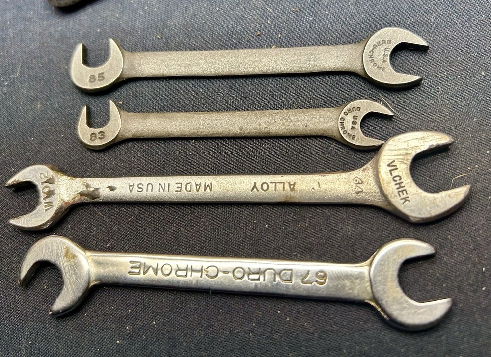 28 Assorted Ignition Wrenches Open End/Combo Craftsman-Indestro-Assorted NewUsed