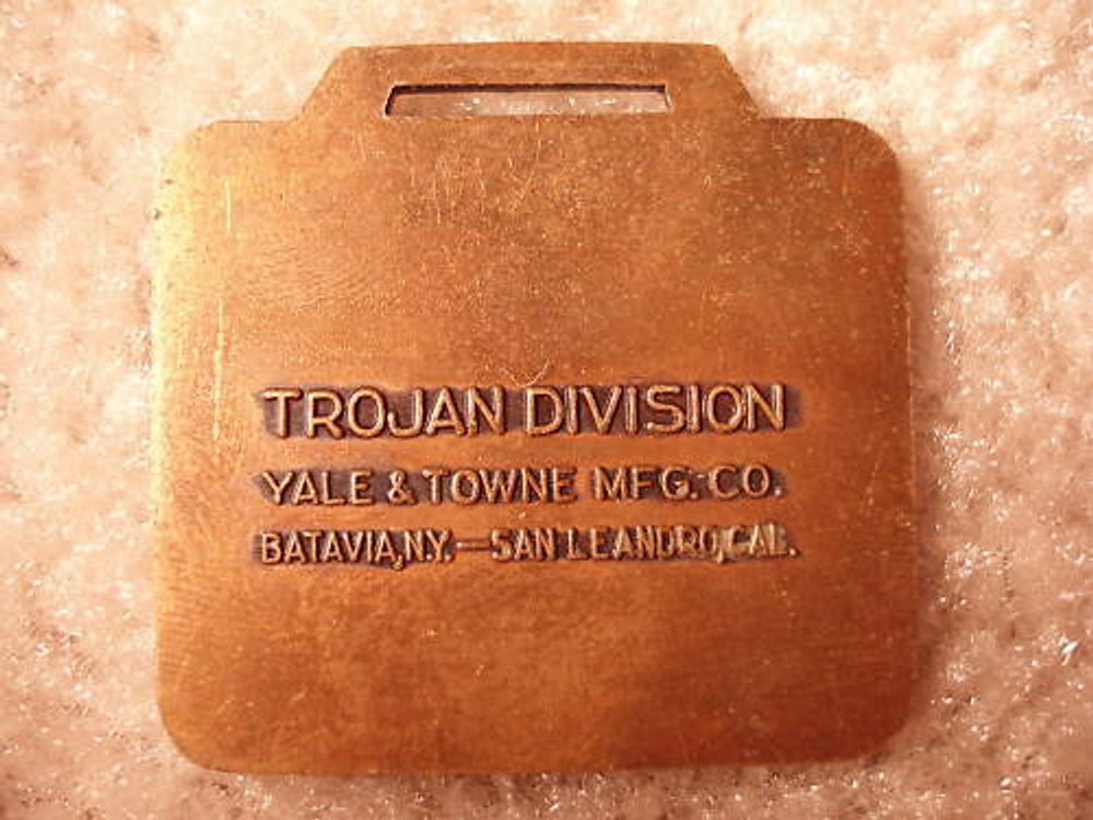 Trojan Wheel Loader Watch Fob TAR-1