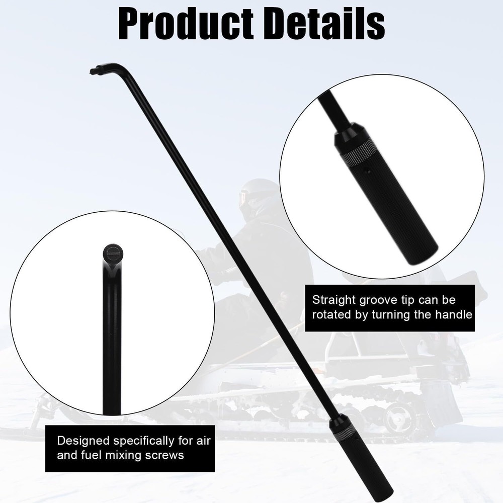 Pilot Screw Adjusting Tool, Carburetor Adjusting Tool 16.34in 110° Angled Head✈