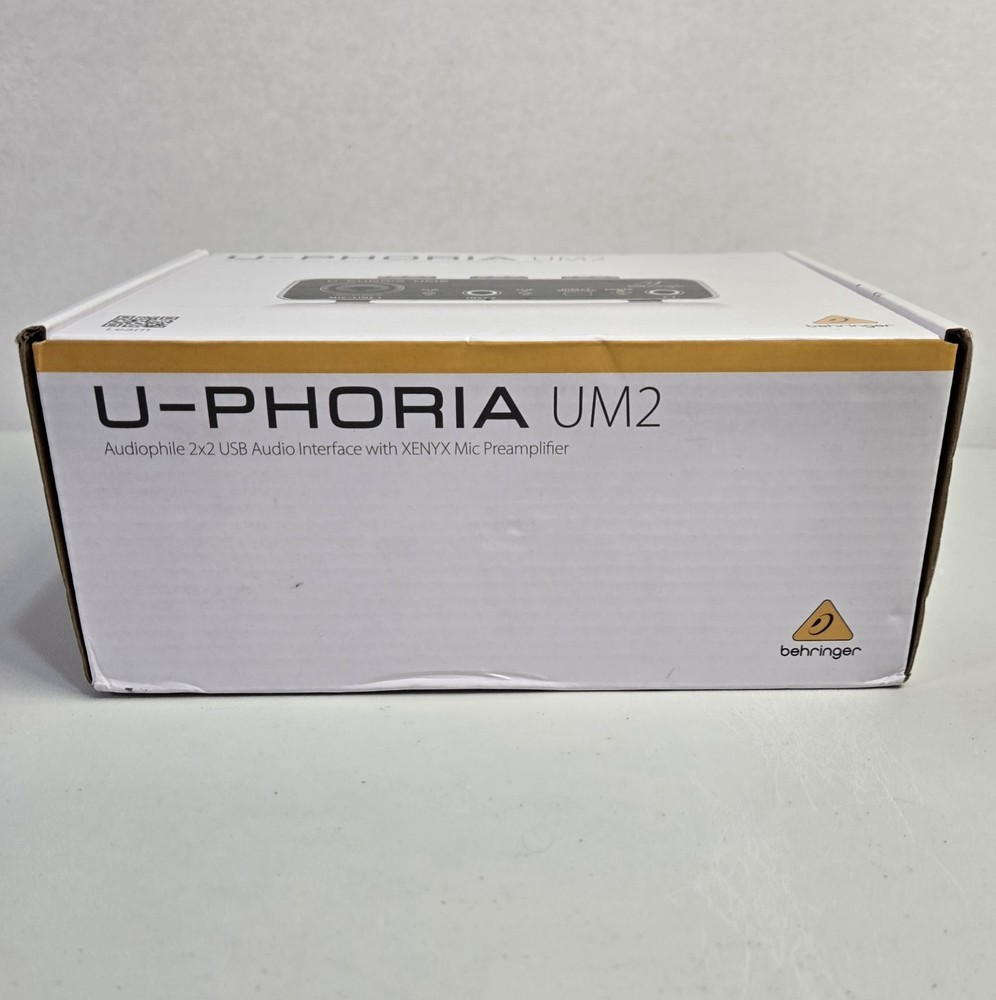 NEW Behringer U-Phoria UM2 USB Audio Interface
