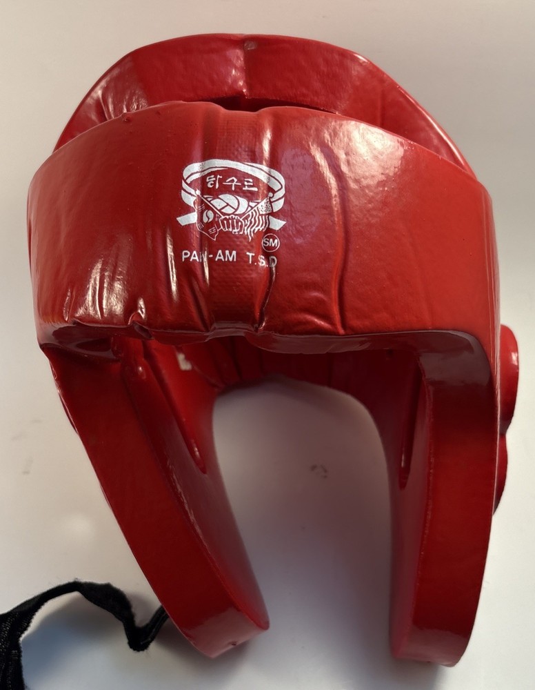 Taekwondo Sparring Headgear: Red
