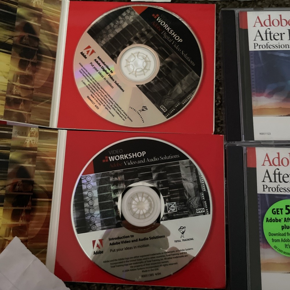 Adobe After Effects 6.5 & 6.0 Professional Software Apple Macintosh & More